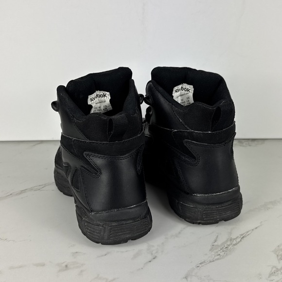 Reebok Rapid Response Work Boots Womens 7.5 Black Soft Toe Waterproof Tactical - Picture 4 of 9